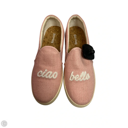 Shoes Flats By Soludos In Pink, Size: 8