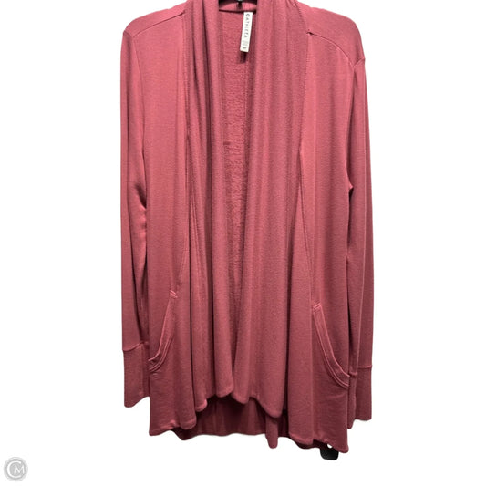 Sweater Cardigan By Athleta In Pink, Size: M