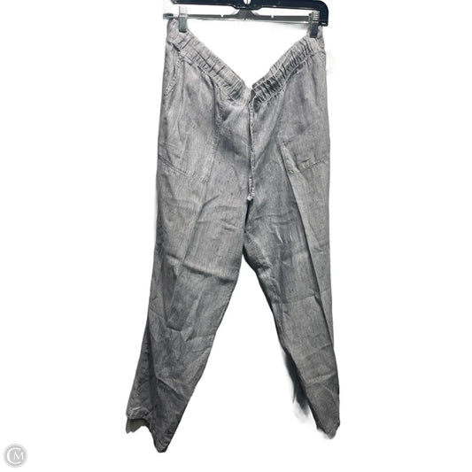 Pants Linen By J. Jill In Blue & White, Size: 16