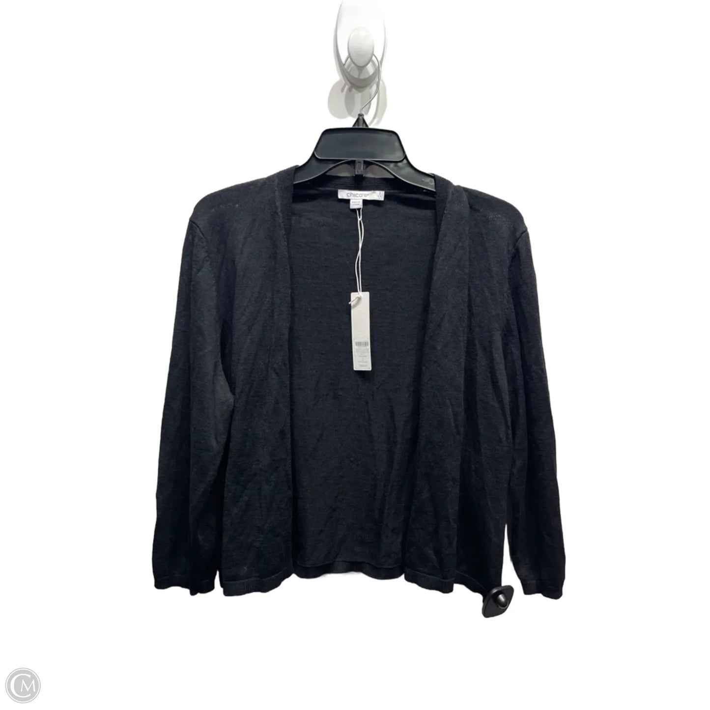 Cardigan By Chicos In Black, Size: L