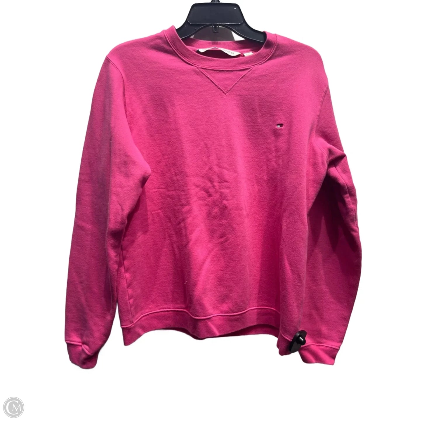 Sweatshirt Collar By Tommy Hilfiger In Pink, Size: L