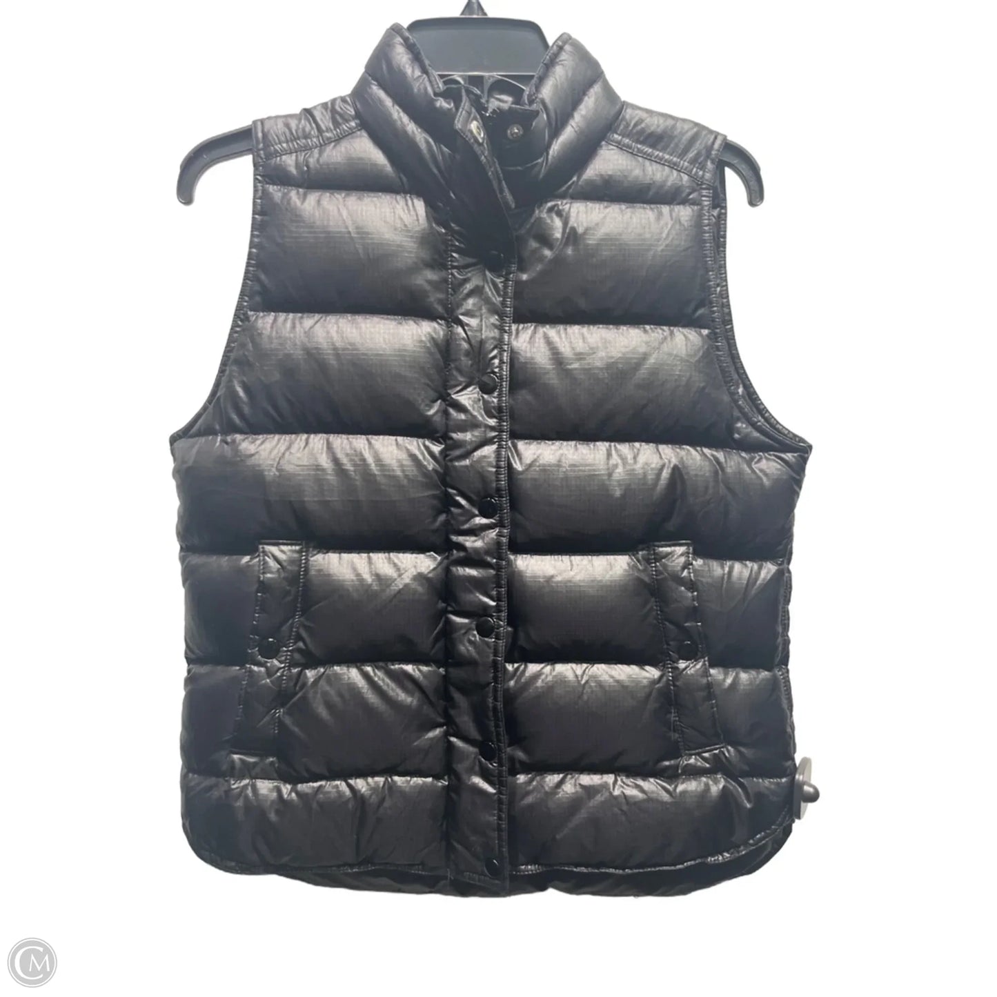 Vest Puffer & Quilted By J. Crew In Black, Size: Xs