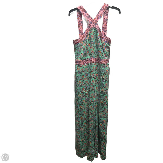 Jumpsuit By Boden In Green & Pink, Size: 4