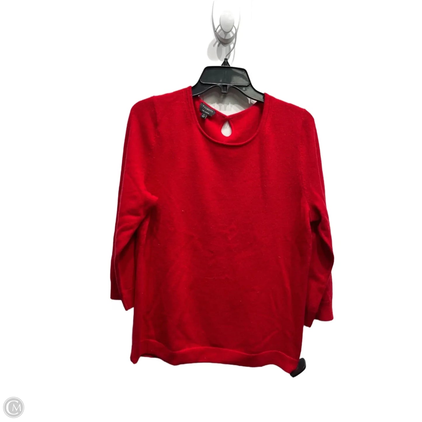 Sweater Cashmere By Talbots In Red, Size: L