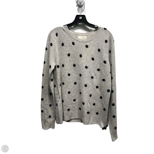 Sweater Cashmere By Cynthia Rowley In Grey, Size: L