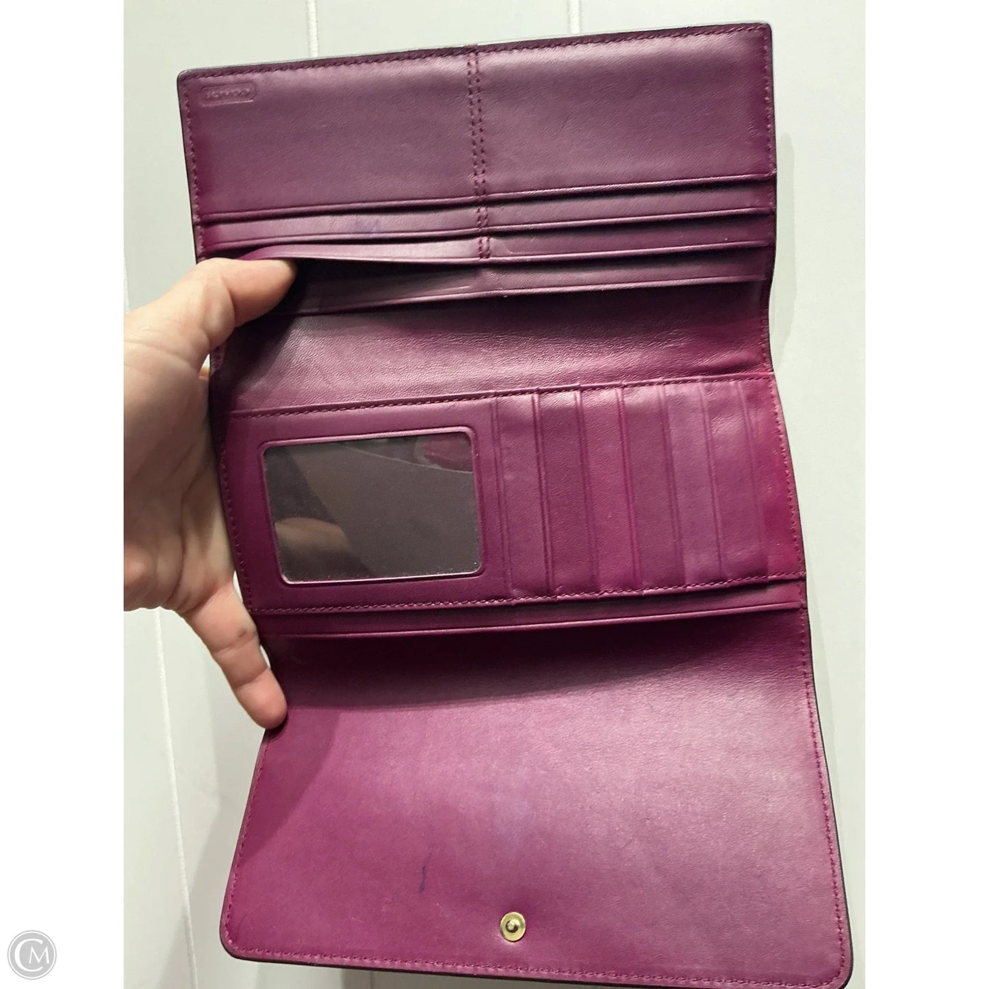 Wallet Designer By Coach, Size: Medium