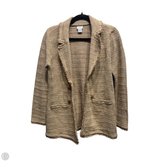 Blazer By Chicos In Tan, Size: S
