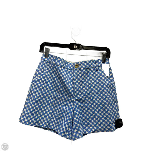 Shorts Designer By Lilly Pulitzer In Blue & White, Size: 2