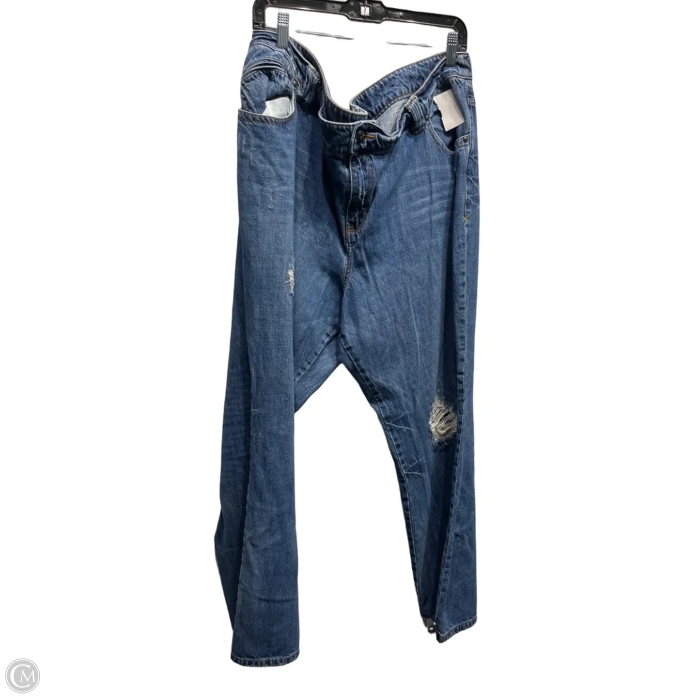 Jeans Straight By Lane Bryant In Blue Denim, Size: 26