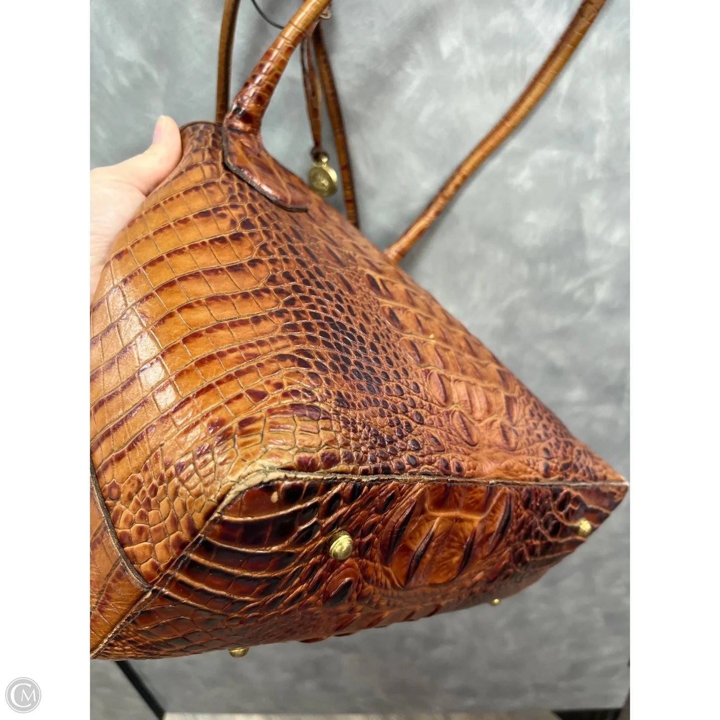 Handbag Designer By Brahmin, Size: Medium