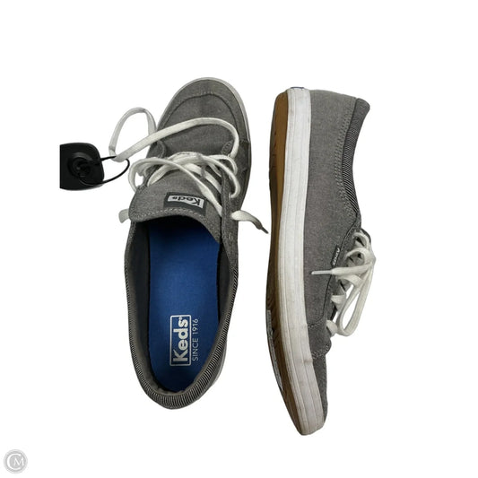 Shoes Sneakers By Keds In Grey, Size: 9