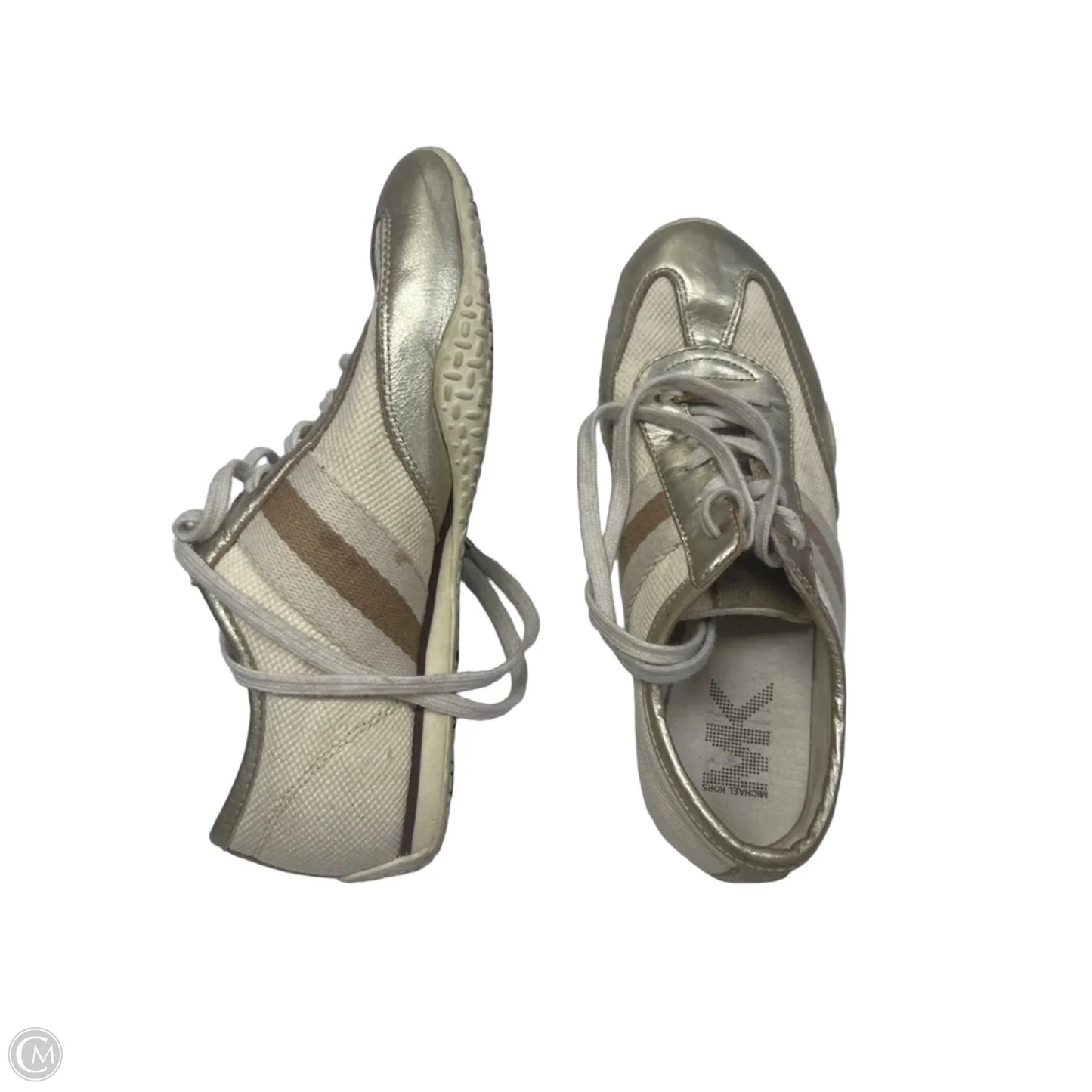 Shoes Sneakers By Michael By Michael Kors In Gold, Size: 8