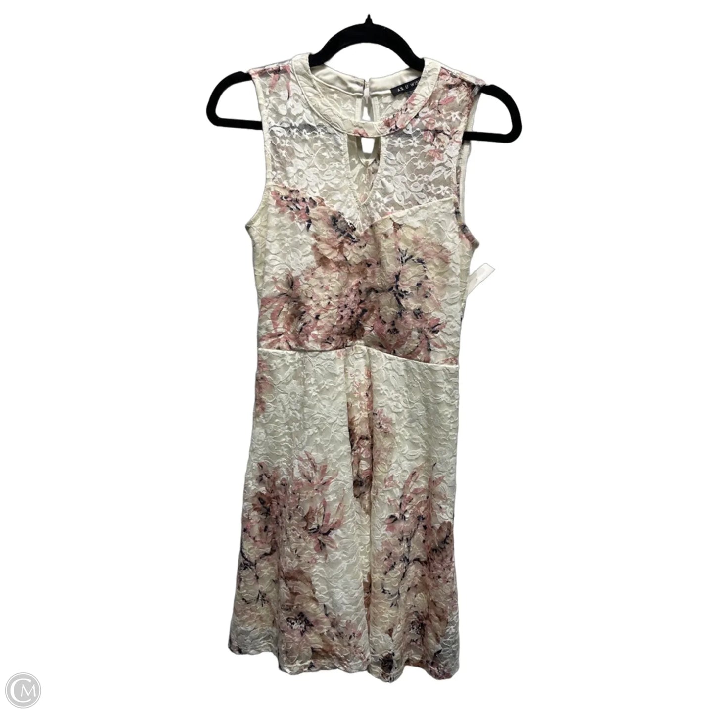 Dress Party Short By As U Wish In Pink & White, Size: S
