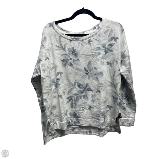 Top Long Sleeve By Tommy Bahama In Grey, Size: M