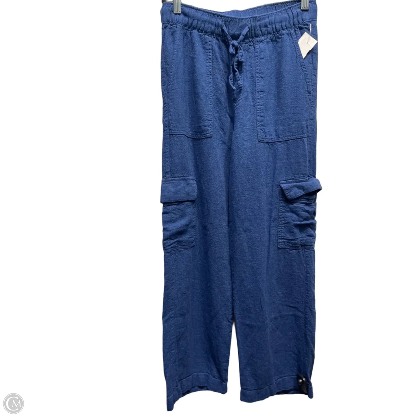 Pants Linen By Gap In Blue, Size: Xs