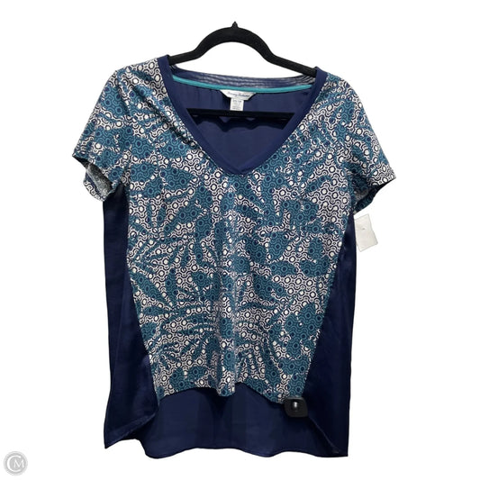 Top Short Sleeve By Tommy Bahama In Blue & Green, Size: Xs