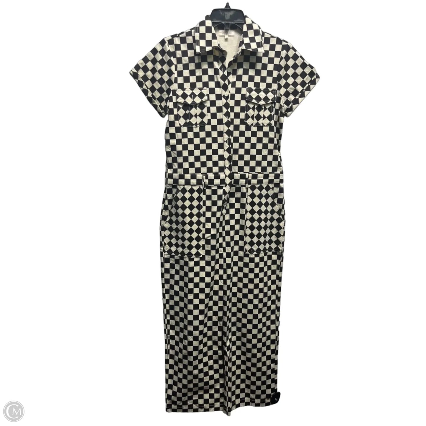 Jumpsuit By Roolee In Black & Cream, Size: Xs