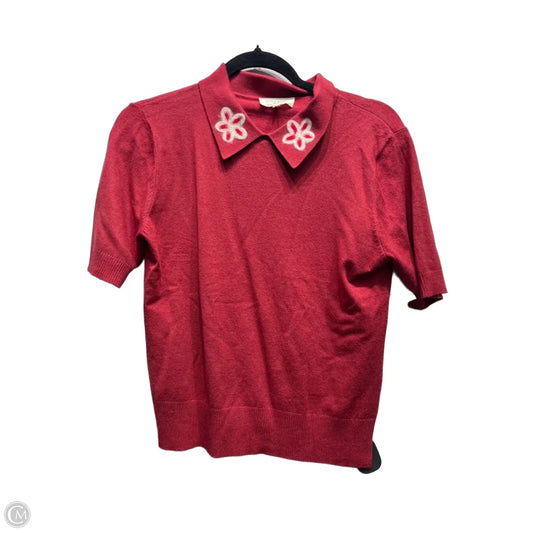 Top Short Sleeve By Clothes Mentor In Red, Size: S