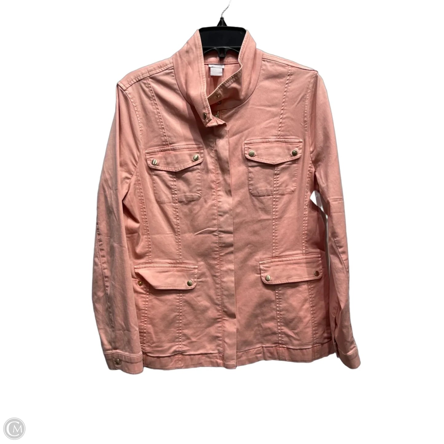 Jacket Other By Chicos In Pink, Size: M