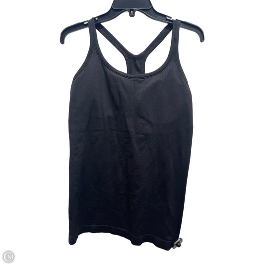 Athletic Tank Top By Lululemon In Black, Size: 12