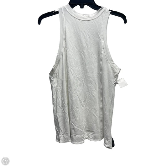 Athletic Tank Top By Lululemon In White, Size: 12