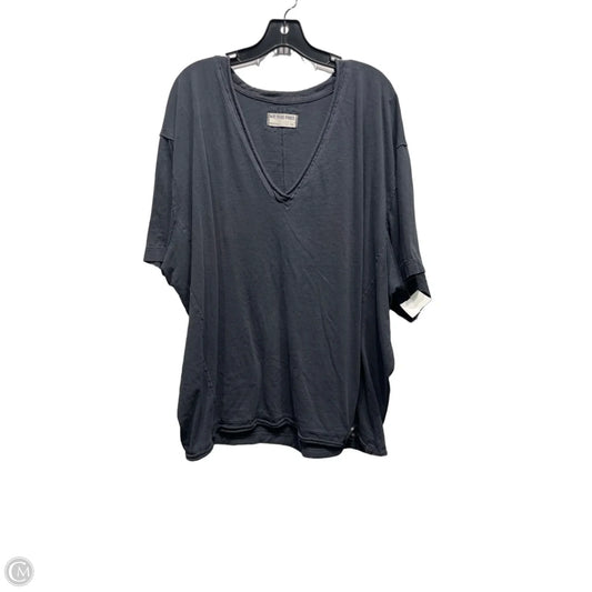 Top Short Sleeve By We The Free In Black, Size: Xl