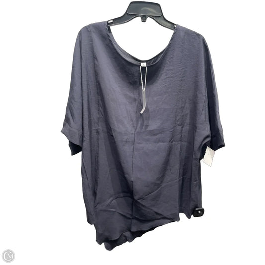 Top Short Sleeve By Clothes Mentor In Grey, Size: Xl