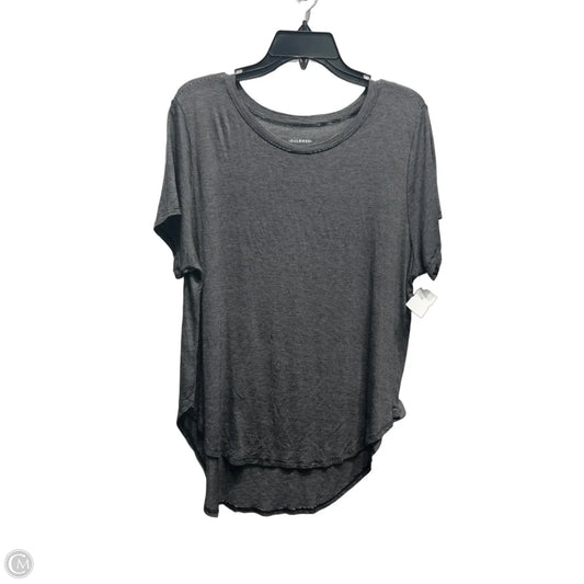 Top Short Sleeve By Halogen In Black & White, Size: Xl