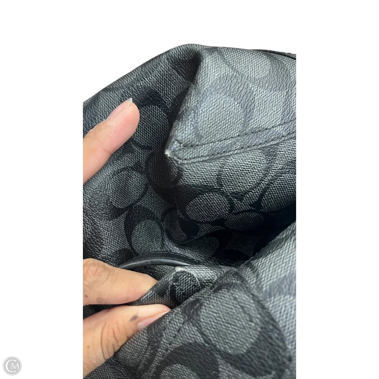 Tote Designer By Coach, Size: Large