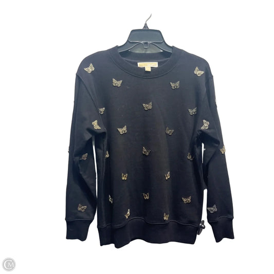 Top Long Sleeve By Michael By Michael Kors In Black, Size: Xxs