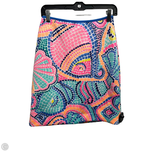 Skirt Designer By Lilly Pulitzer In Blue & Pink, Size: S