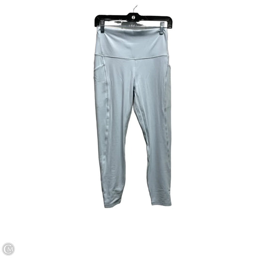 Athletic Leggings By Lululemon In Blue, Size: 8