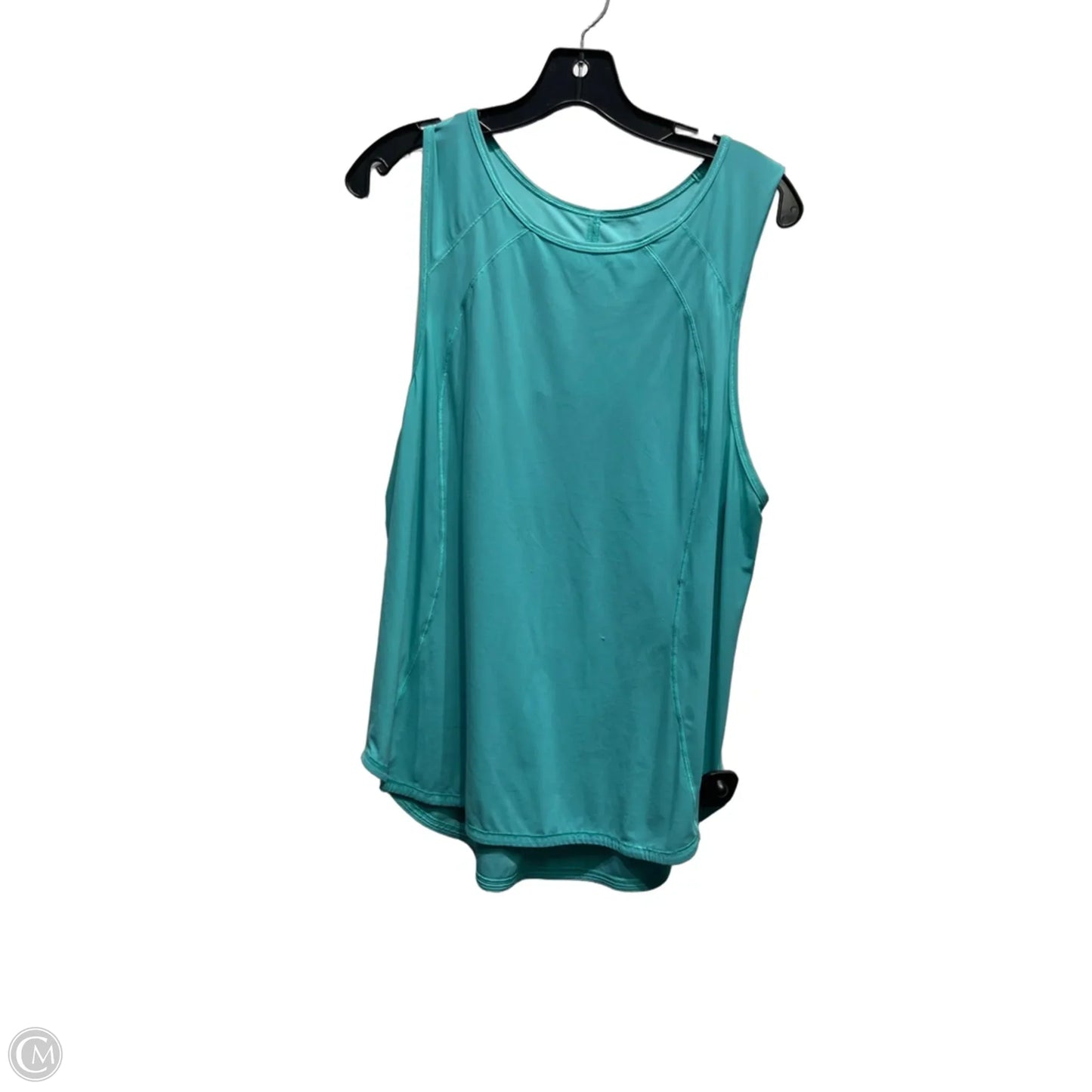Athletic Tank Top By Lululemon In Green, Size: L