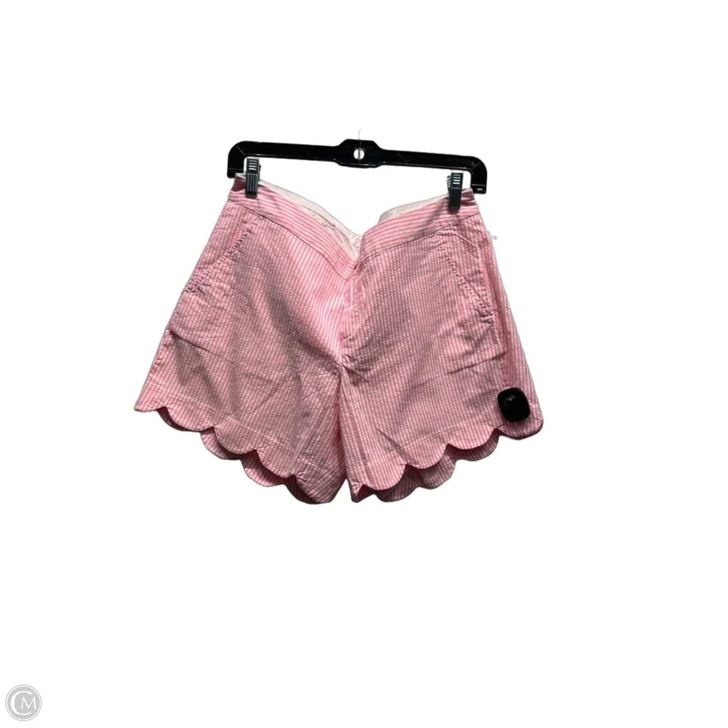Shorts Designer By Lilly Pulitzer In Pink & White, Size: 12