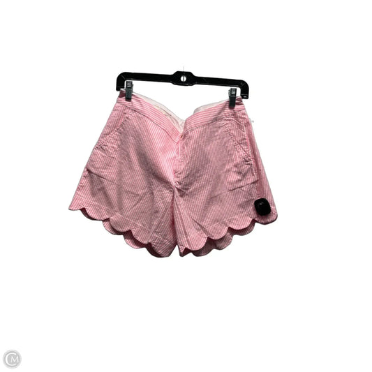 Shorts Designer By Lilly Pulitzer In Pink & White, Size: 12