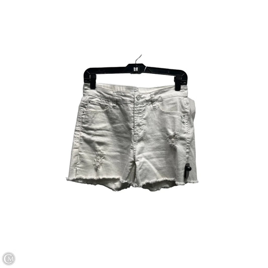 Shorts By Kensie In White Denim, Size: 6