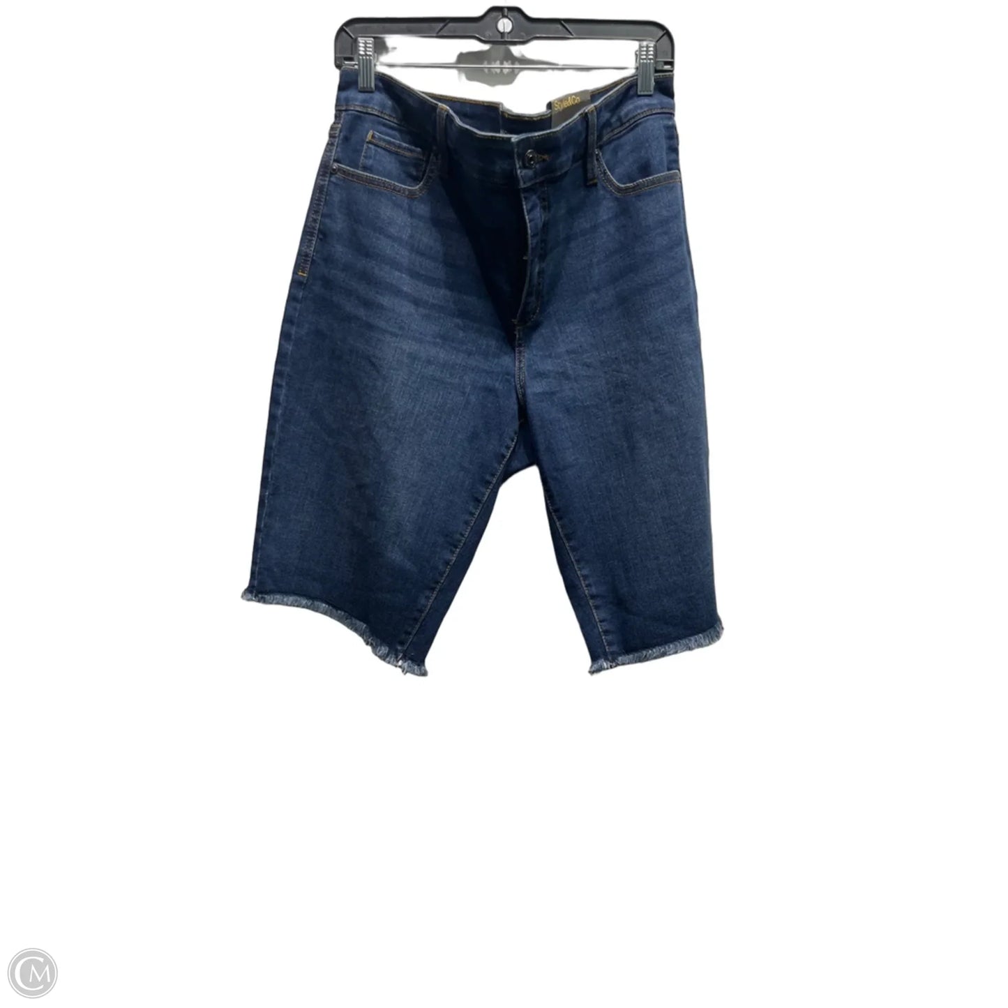 Shorts By Style And Company In Blue Denim, Size: 16