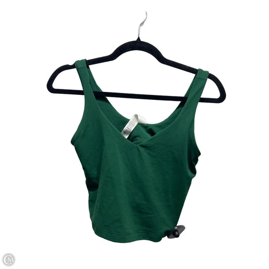 Athletic Bra By Lululemon In Green, Size: 6