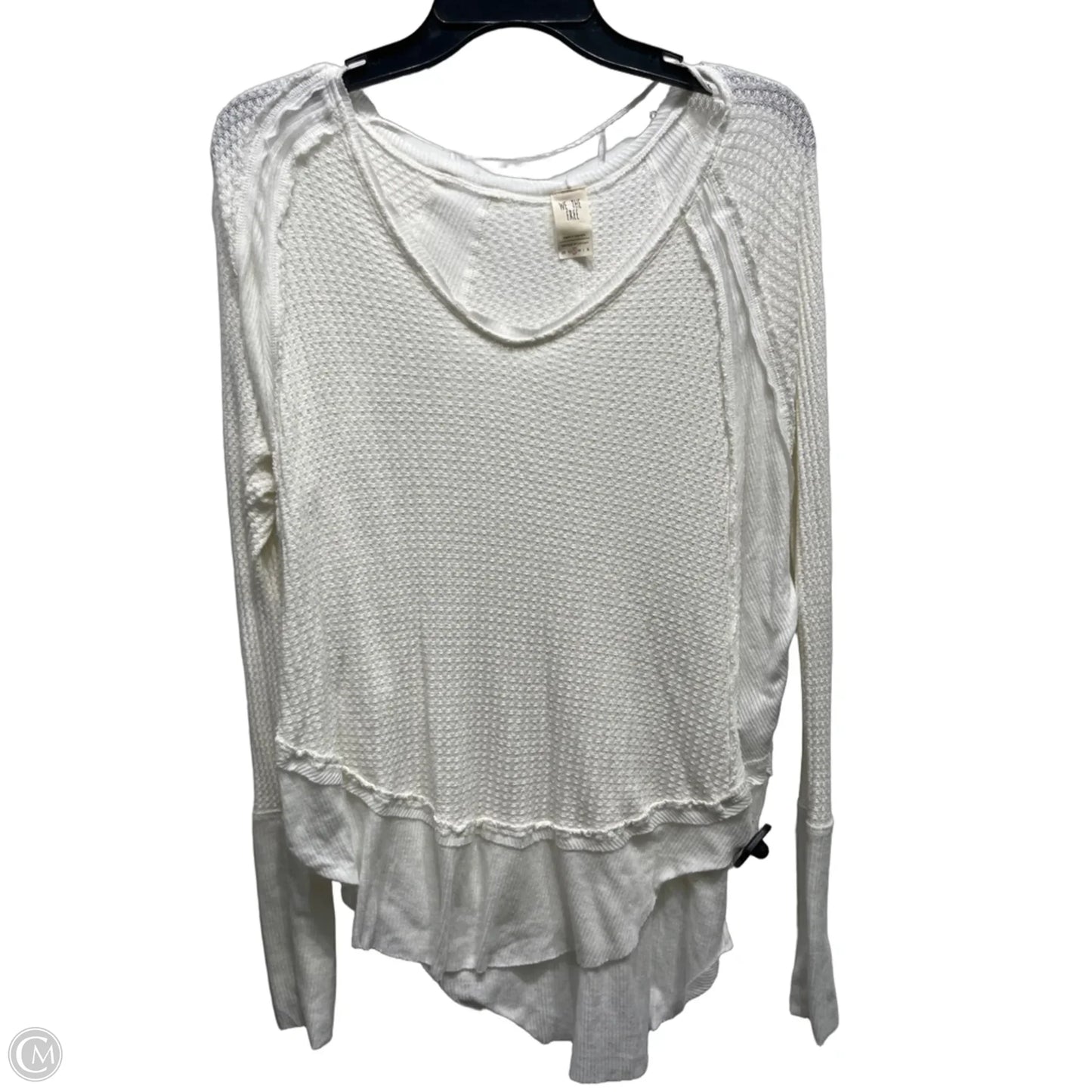 Top Long Sleeve By We The Free In White, Size: S