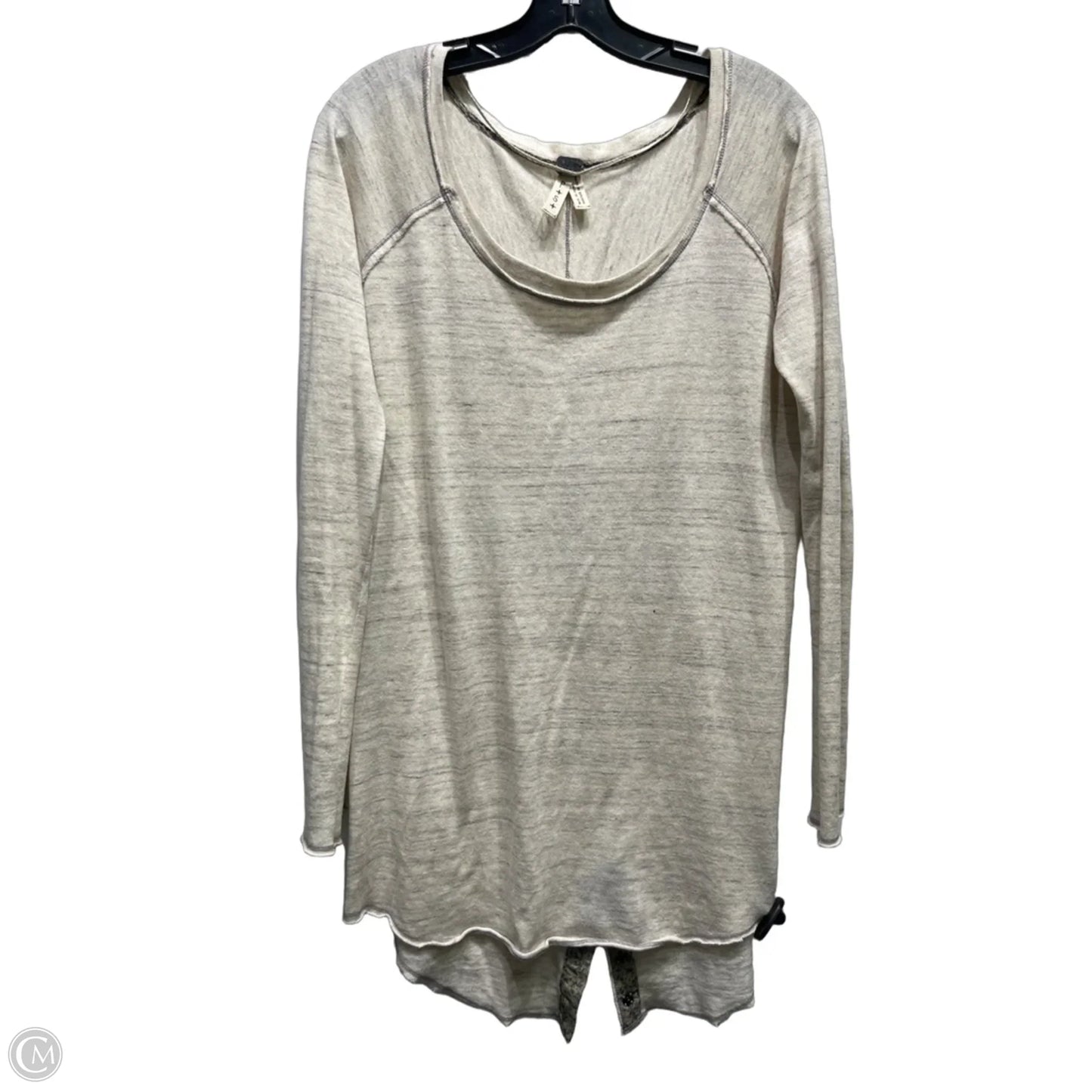 Top Long Sleeve By We The Free In Cream, Size: S