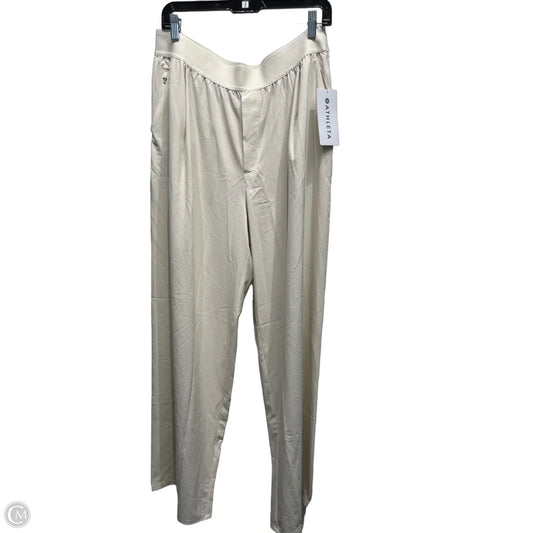 Athletic Pants By Athleta In Tan, Size: Xl