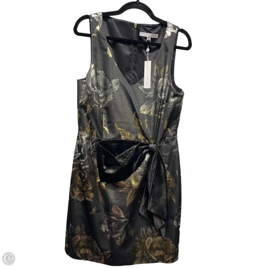 Dress Party Short By Trina By Trina Turk In Black & Gold, Size: 12