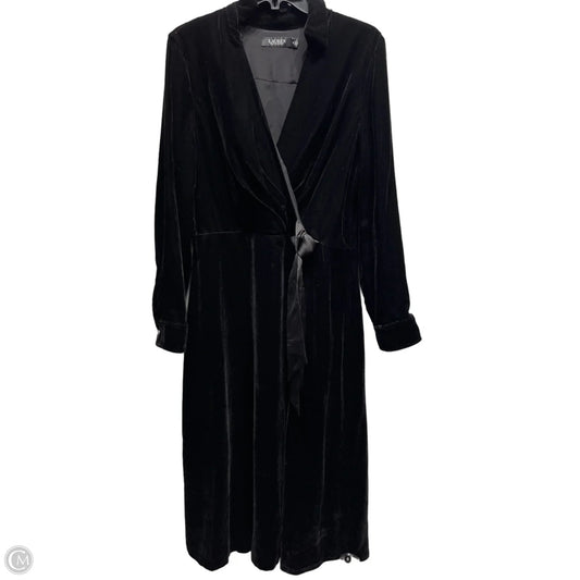 Dress Party Midi By Ralph Lauren Black Label In Black, Size: 12