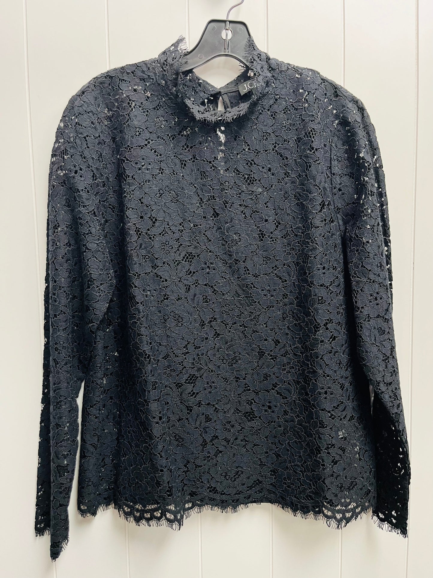 Top Long Sleeve By J Crew  Size: 8