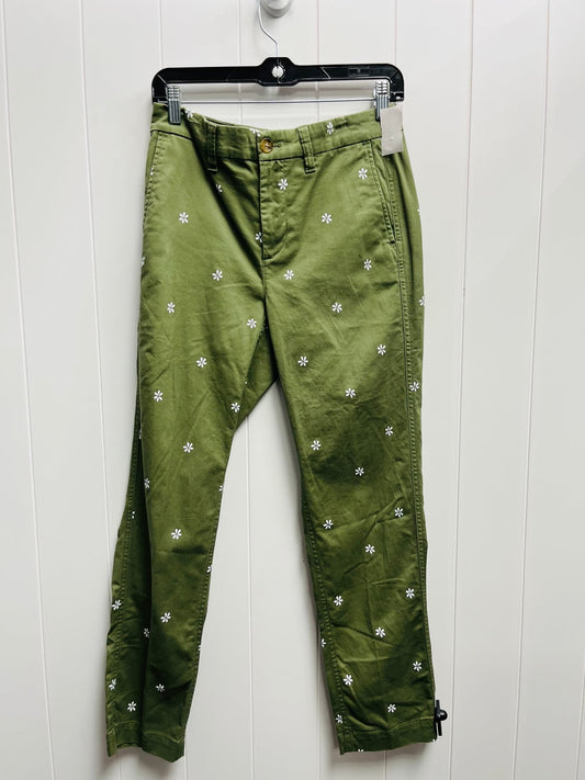 PANTS CHINOS & KHAKIS J. CREW in GREEN, Size: 2