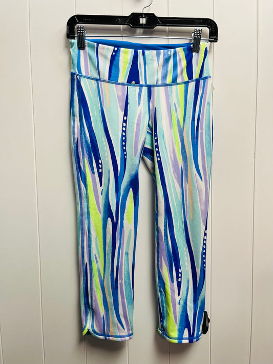 Blue & Green Pants Leggings Lilly Pulitzer, Size S