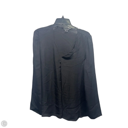 Top Long Sleeve By Theory In Black, Size: M