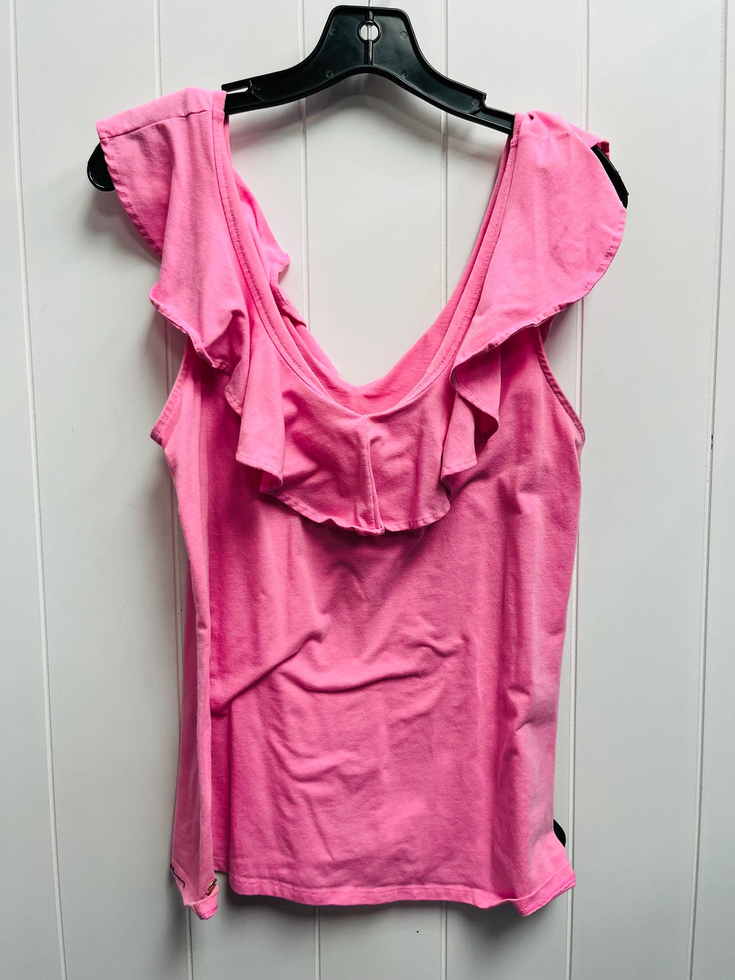 Top Sleeveless Designer By Lilly Pulitzer In Pink, Size: M