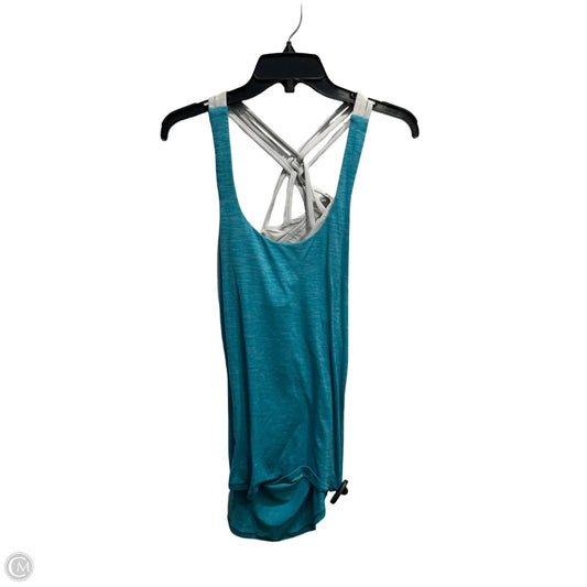 Athletic Tank Top By Lululemon In Teal, Size: S