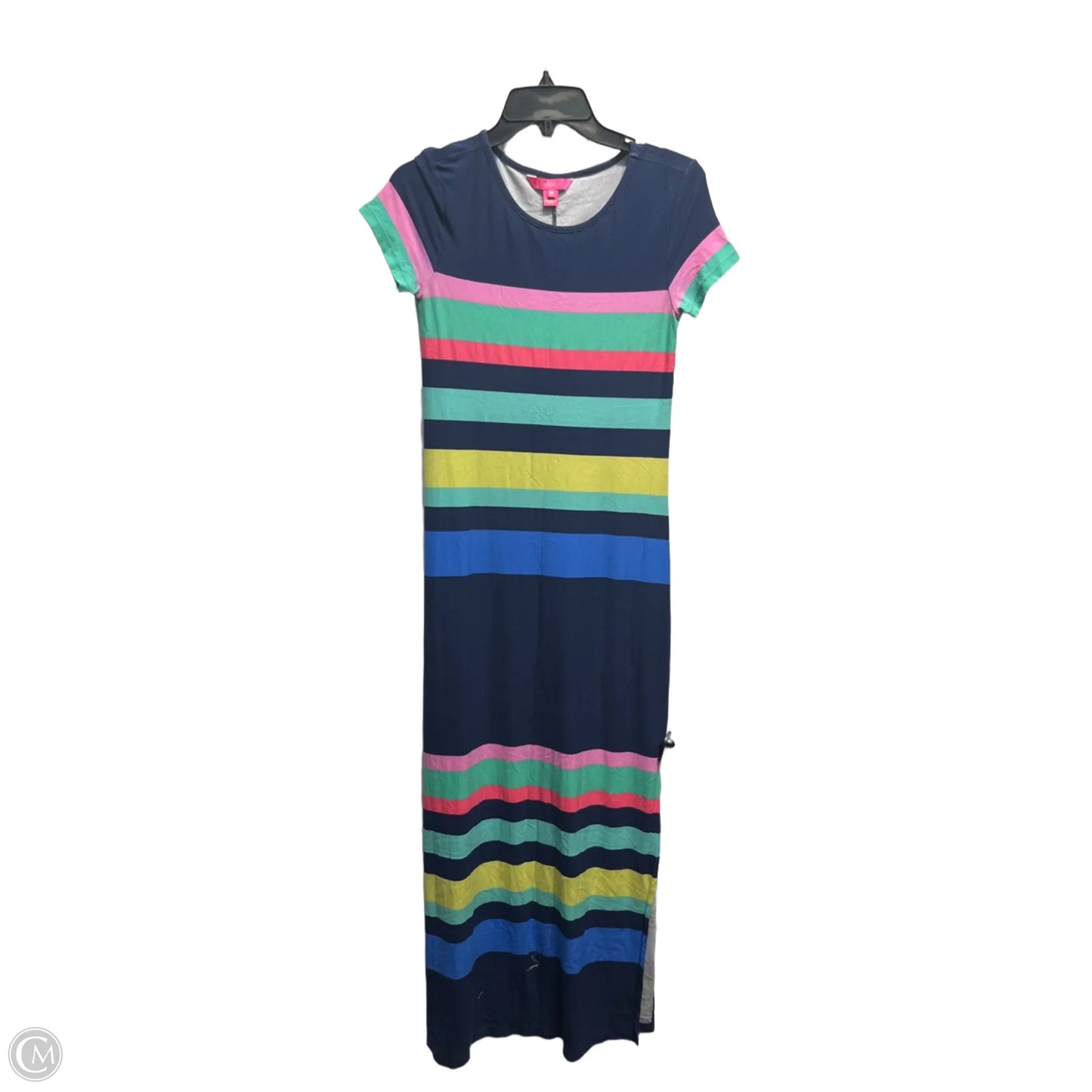 Dress Designer By Lilly Pulitzer In Blue & Pink, Size: Xs